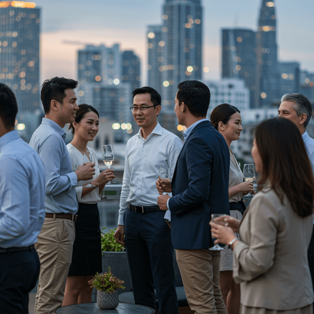 Members networking