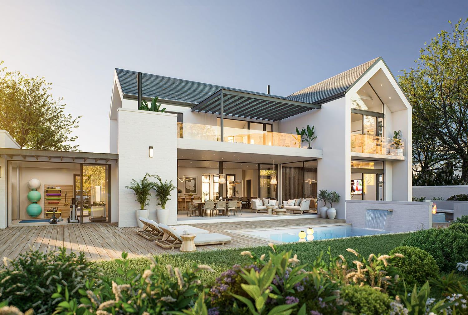 Architectural Vineyard-View Estate Living in a Private Boutique Enclave — photograph 2