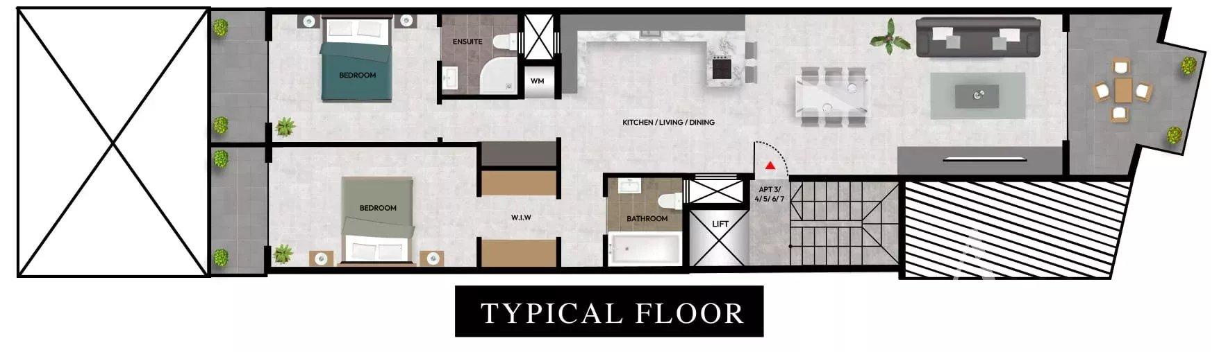 2-Bedroom Apartment in Sliema — photograph 4