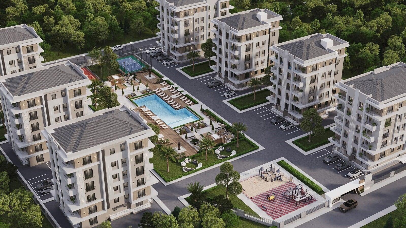 Pool Complex Apartments in Antalya — photograph 3