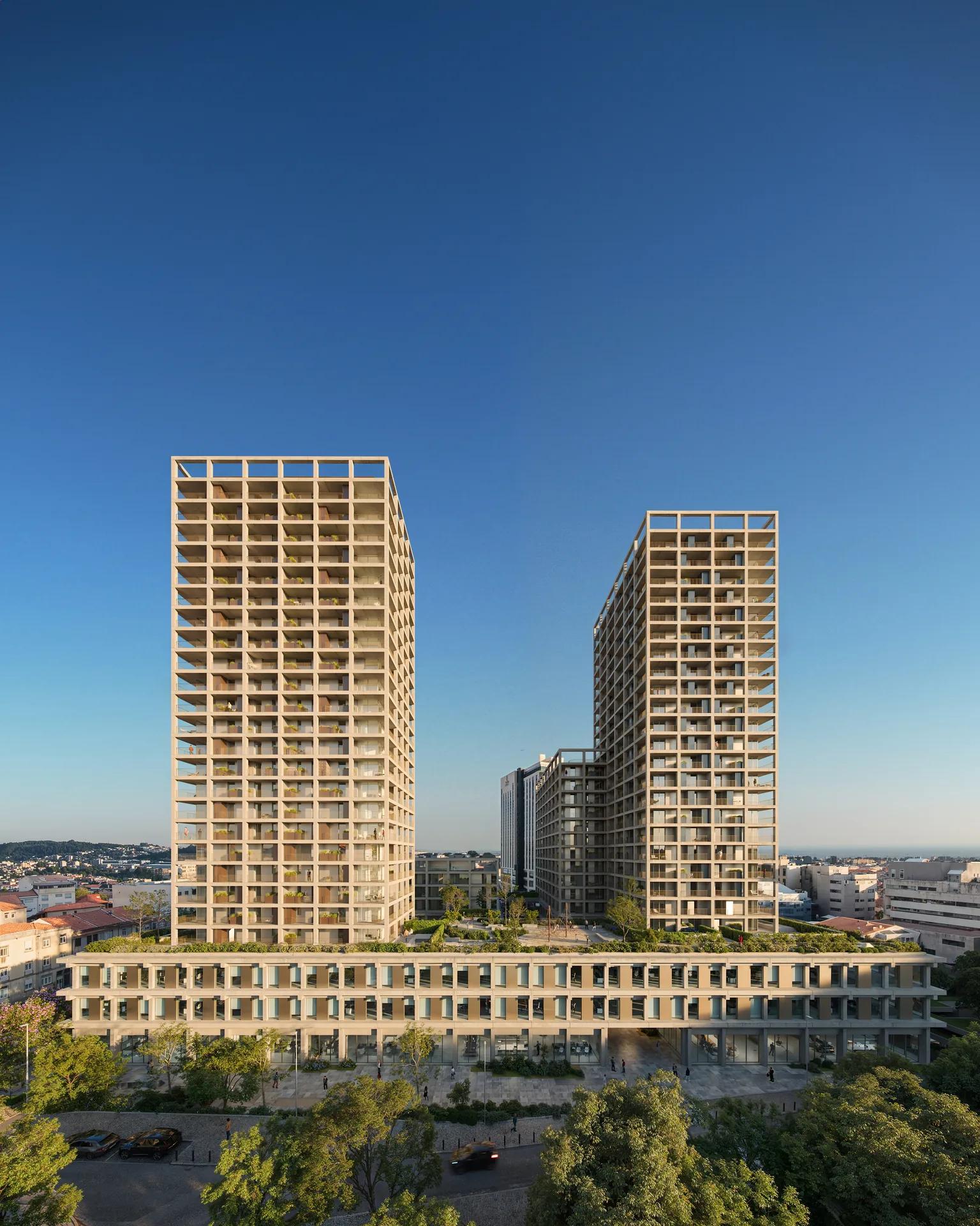 Contemporary Apartment Development in Porto, Portugal