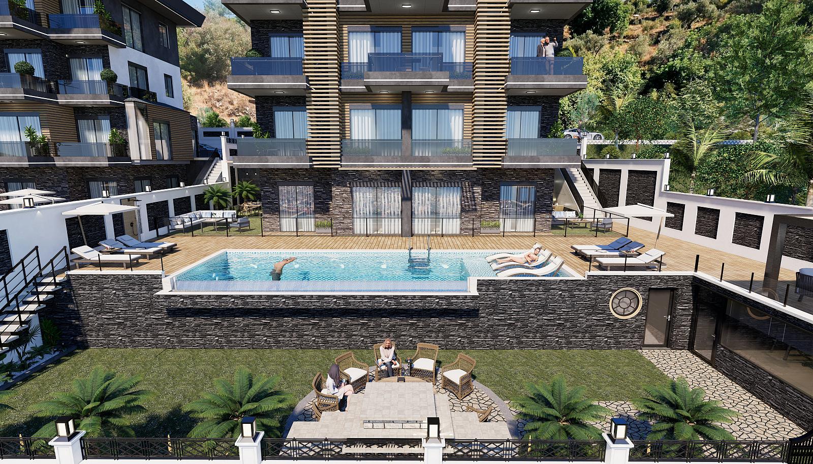 Apartments in Cikcilli, Alanya (AYT-04467) — photograph 5