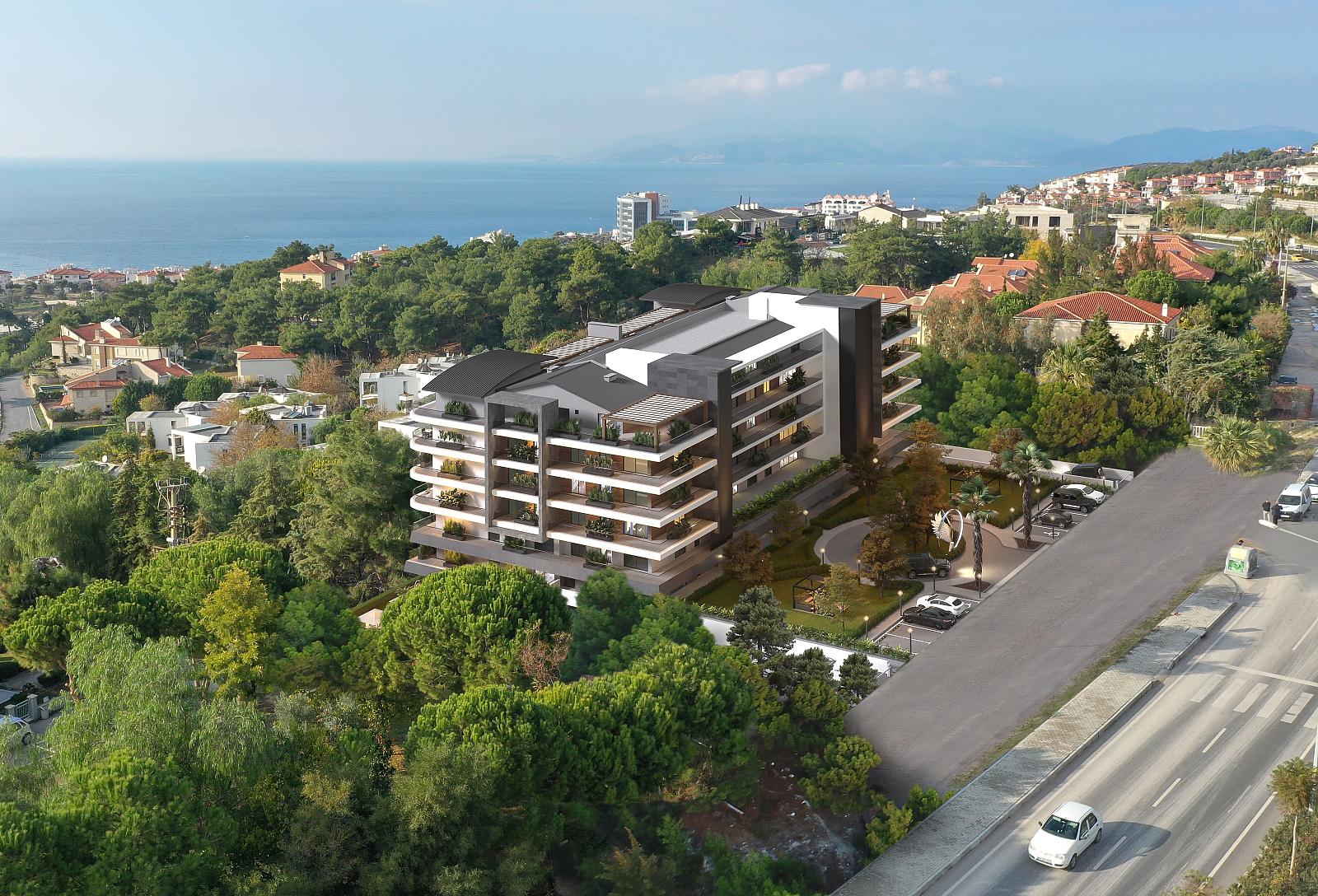 Apartments in Türkmen, Kuşadası (CII-00031) — photograph 2