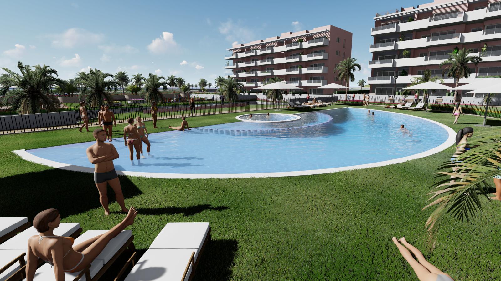 Apartments in El Raso, Guardamar del Segura (ALC-00652) — photograph 3