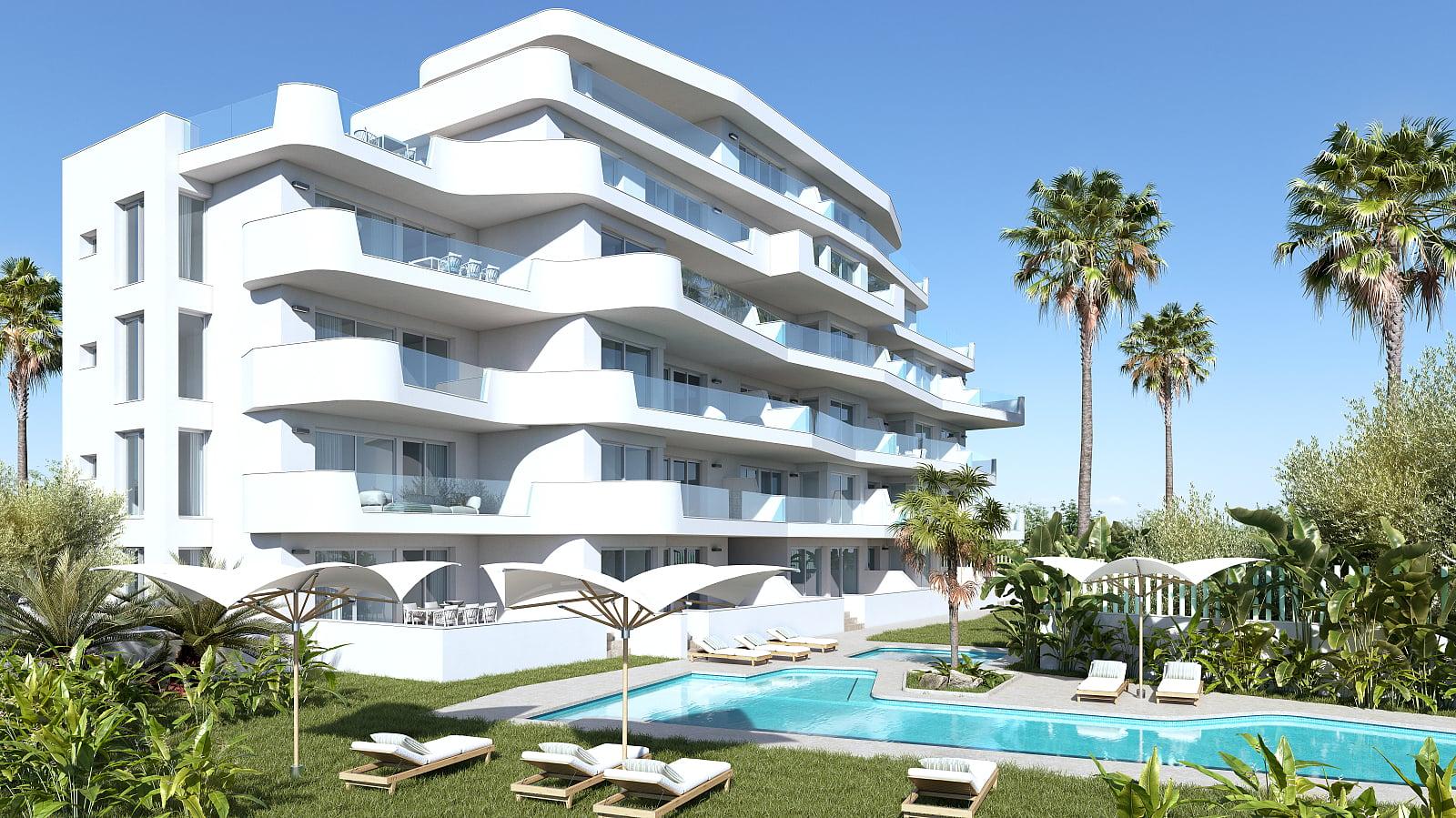 Apartments in Mil Palmeras, Pilar de la Horadada (ALC-01117) — photograph 2