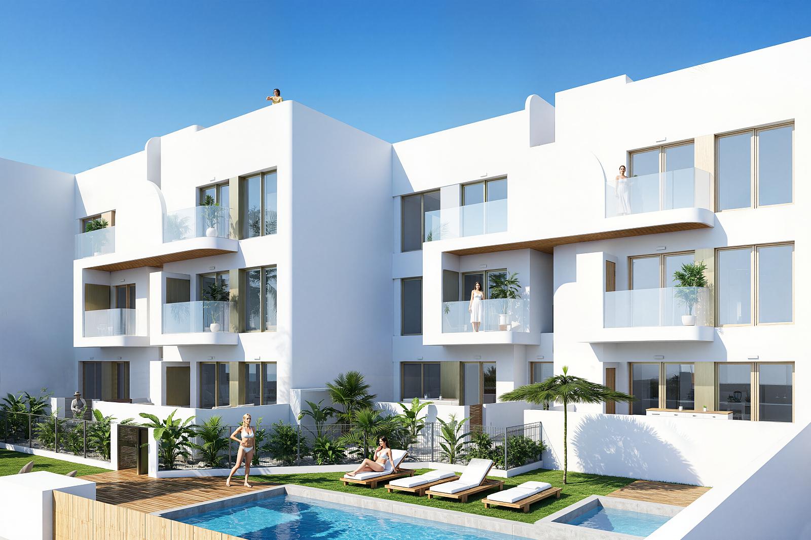 Apartments in La Serena Golf, Los Alcázares (RMU-00281) — photograph 1