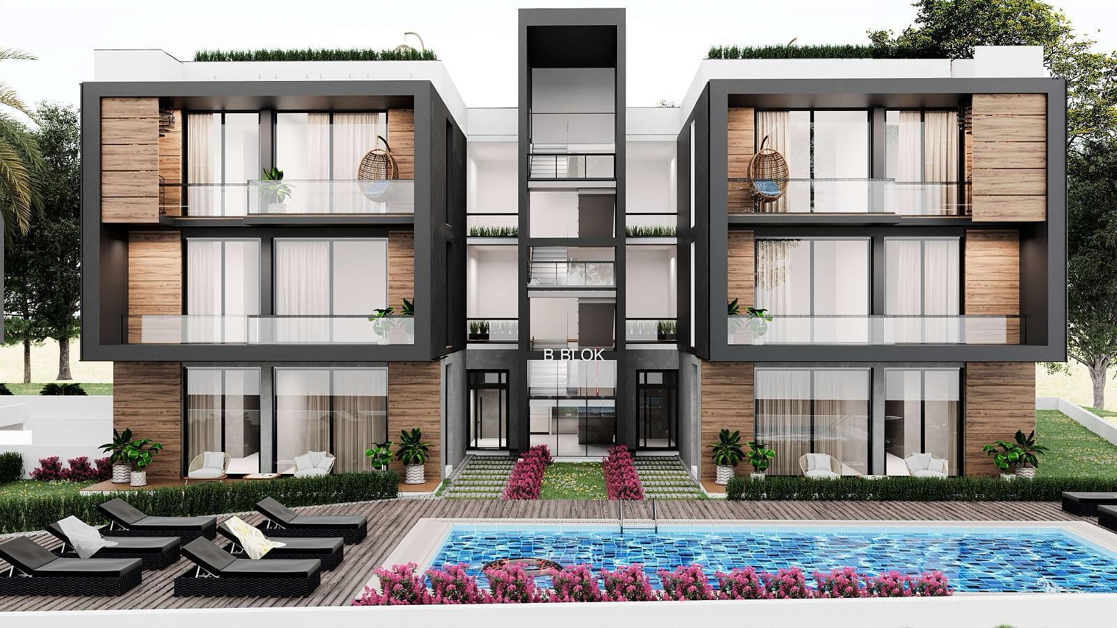 Apartments in Alsancak, Girne (ECN-00407) — photograph 1