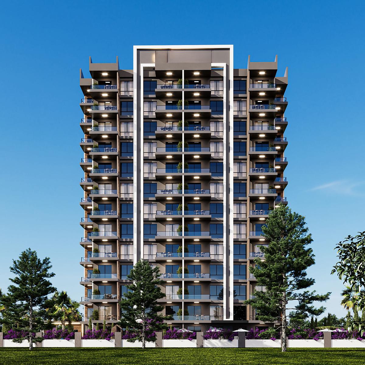 Apartments in Arpaçbahşiş, Erdemli (COV-00214) — photograph 2