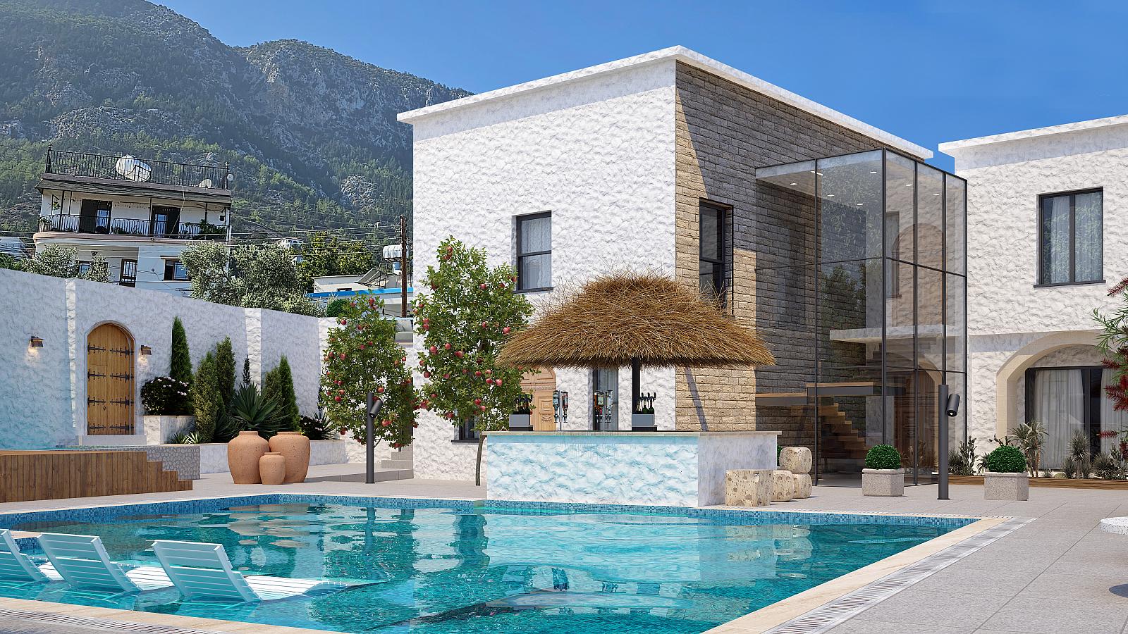 Apartments in Lapta, Girne (ECN-00532) — photograph 1