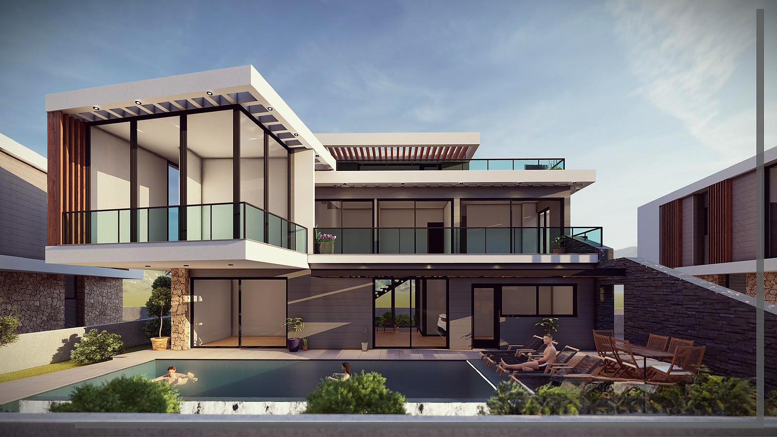 Apartments in Alsancak, Girne (ECN-00363) — photograph 1