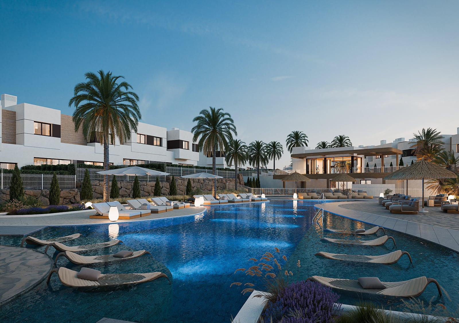 Apartments in Las Lagunas, Mijas (AGP-00936) — photograph 1
