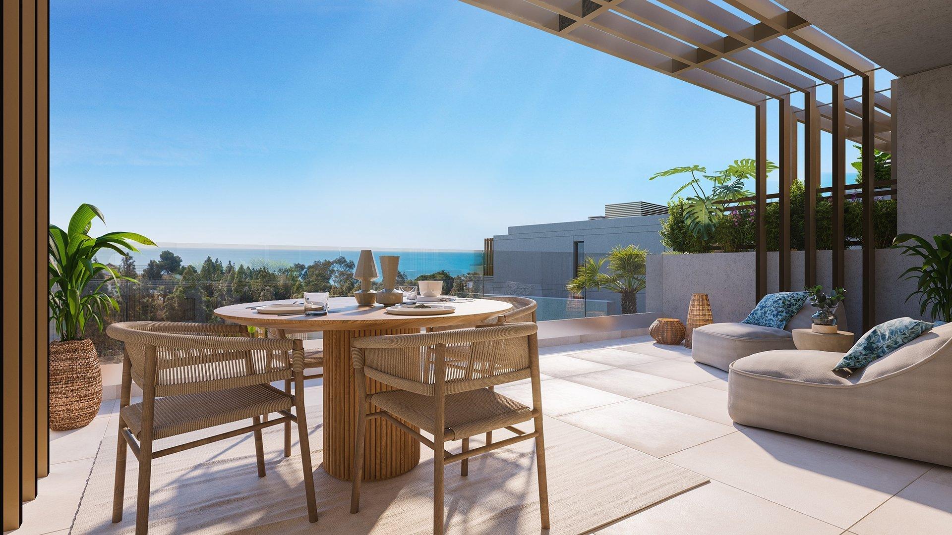 Apartments in El Chaparral, Mijas (AGP-00576) — photograph 2