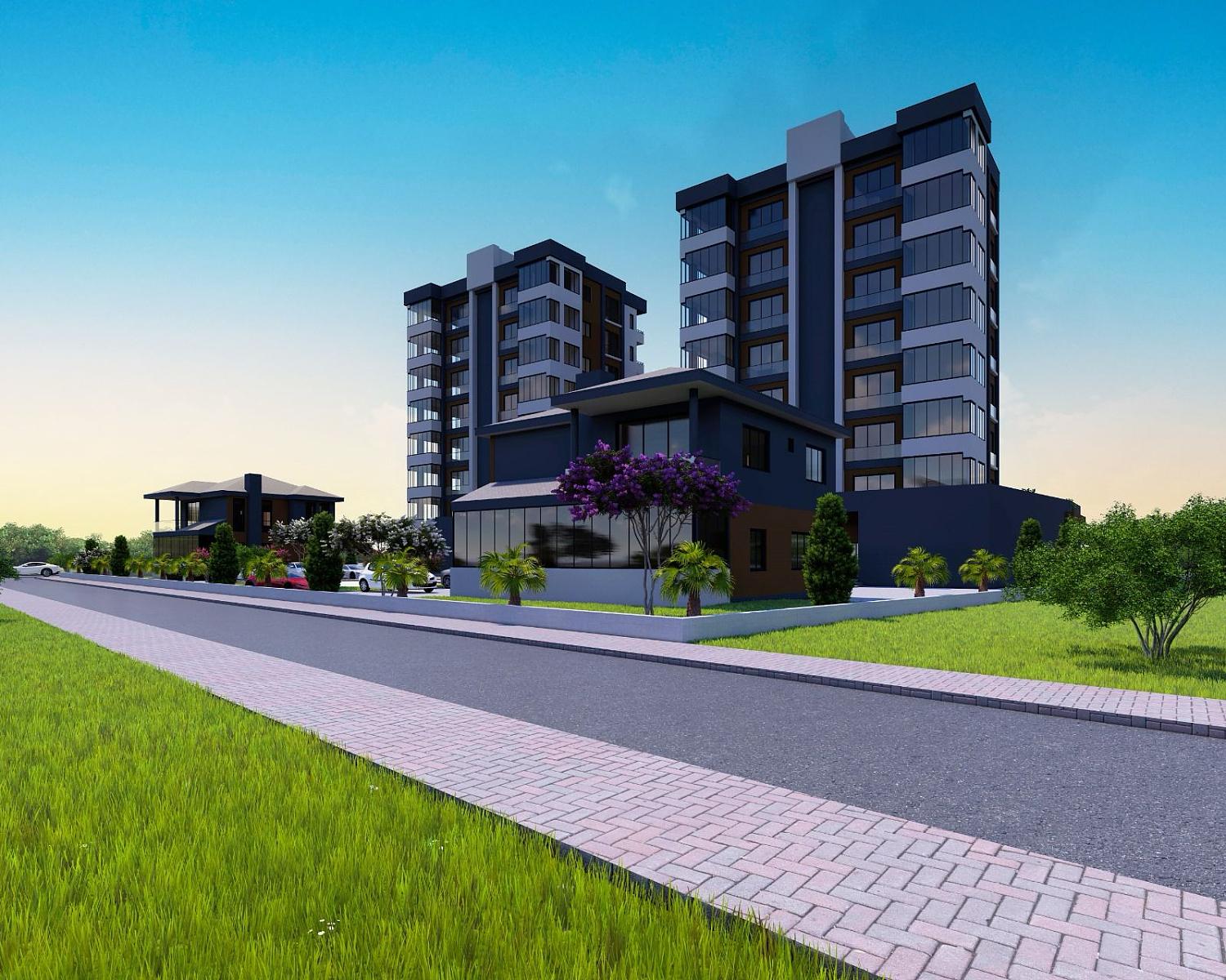Apartments in Davultepe, Mezitli (COV-00235) — photograph 2