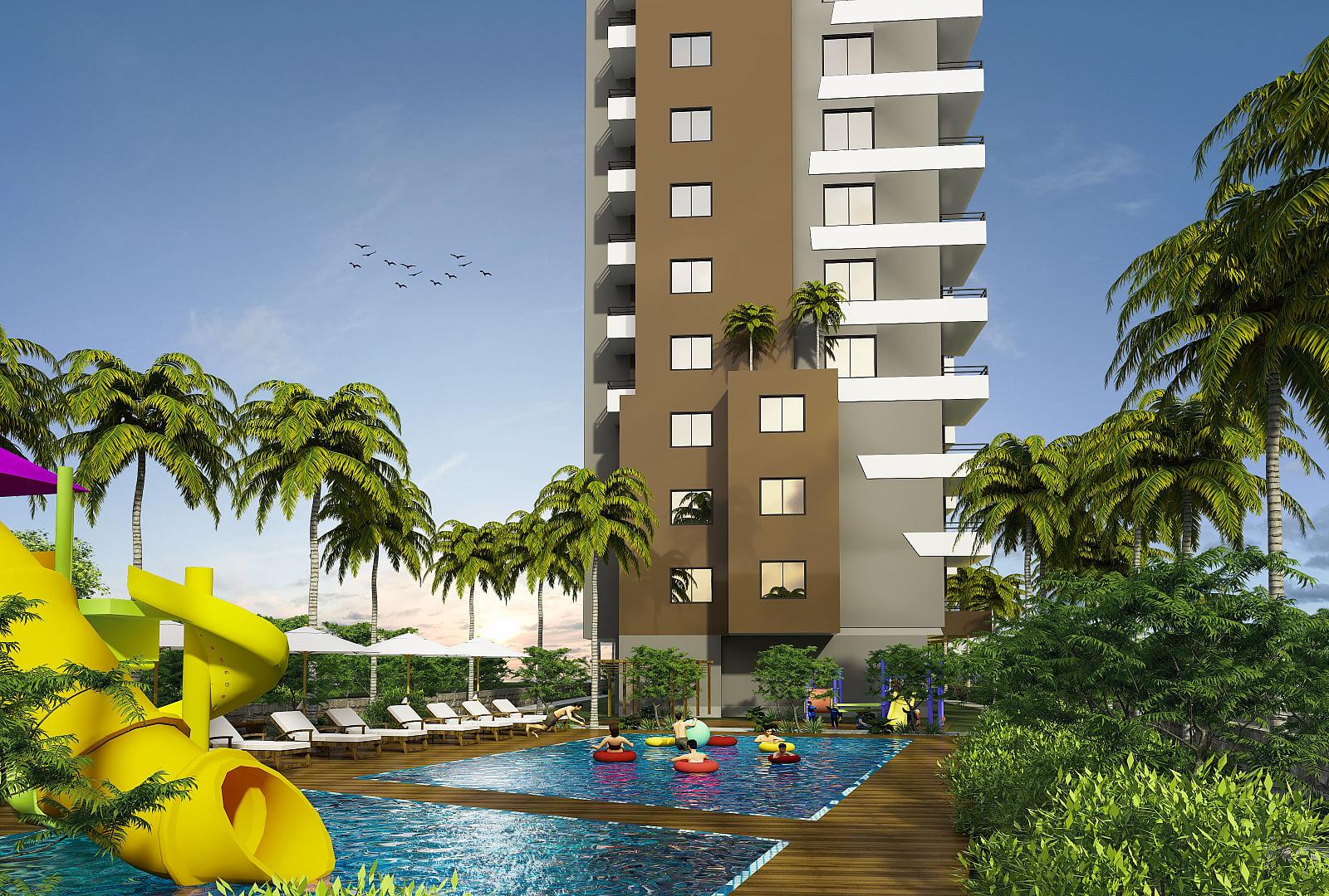 Apartments in Deniz, Mezitli (COV-00174) — photograph 1