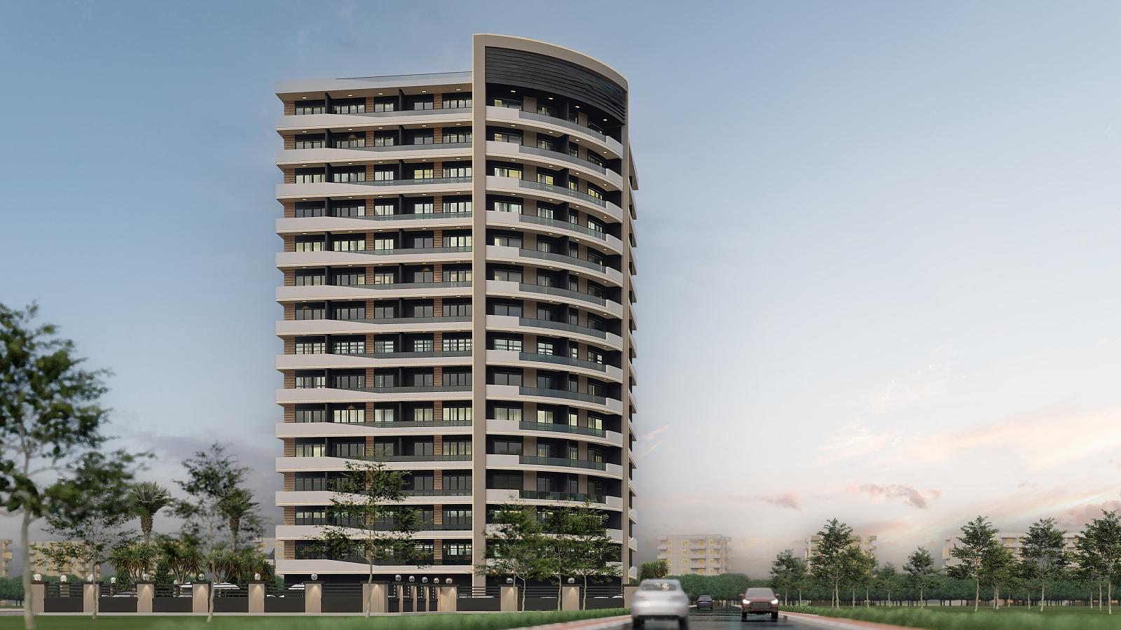 Apartments in Ayaş, Erdemli (COV-00185) — photograph 1
