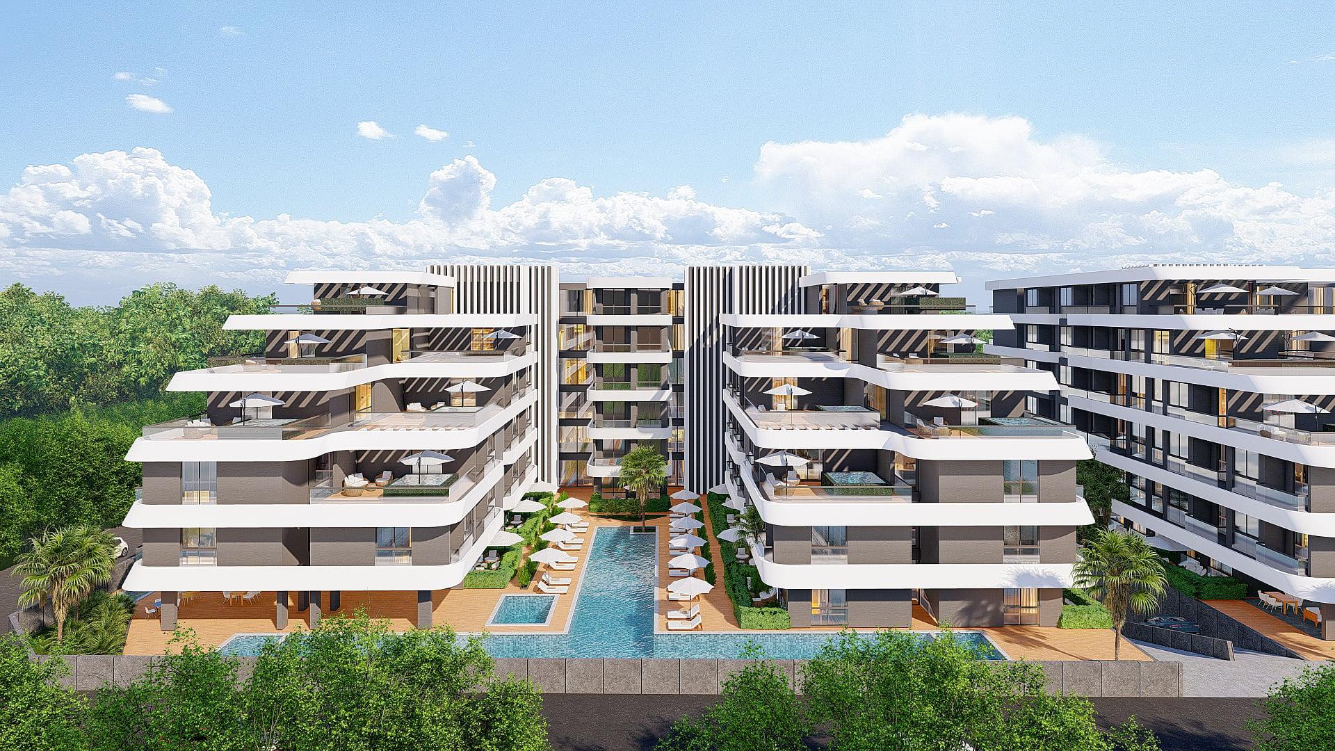Apartments in Altıntaş, Aksu (AYT-05025) — photograph 1