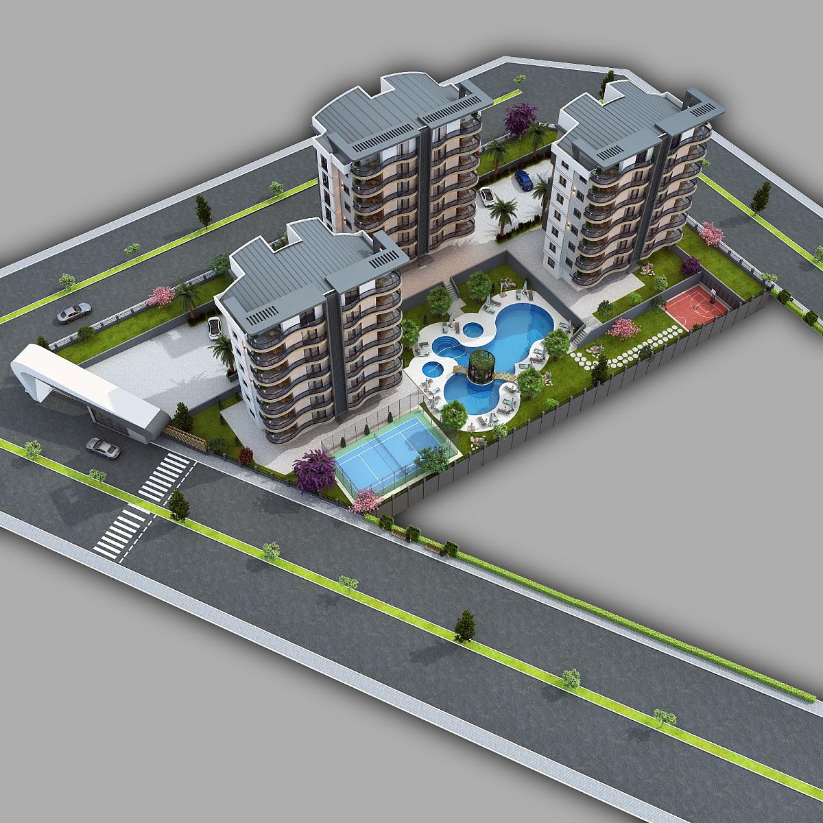 Apartments in Gedik, Serik (AYT-04917) — photograph 4