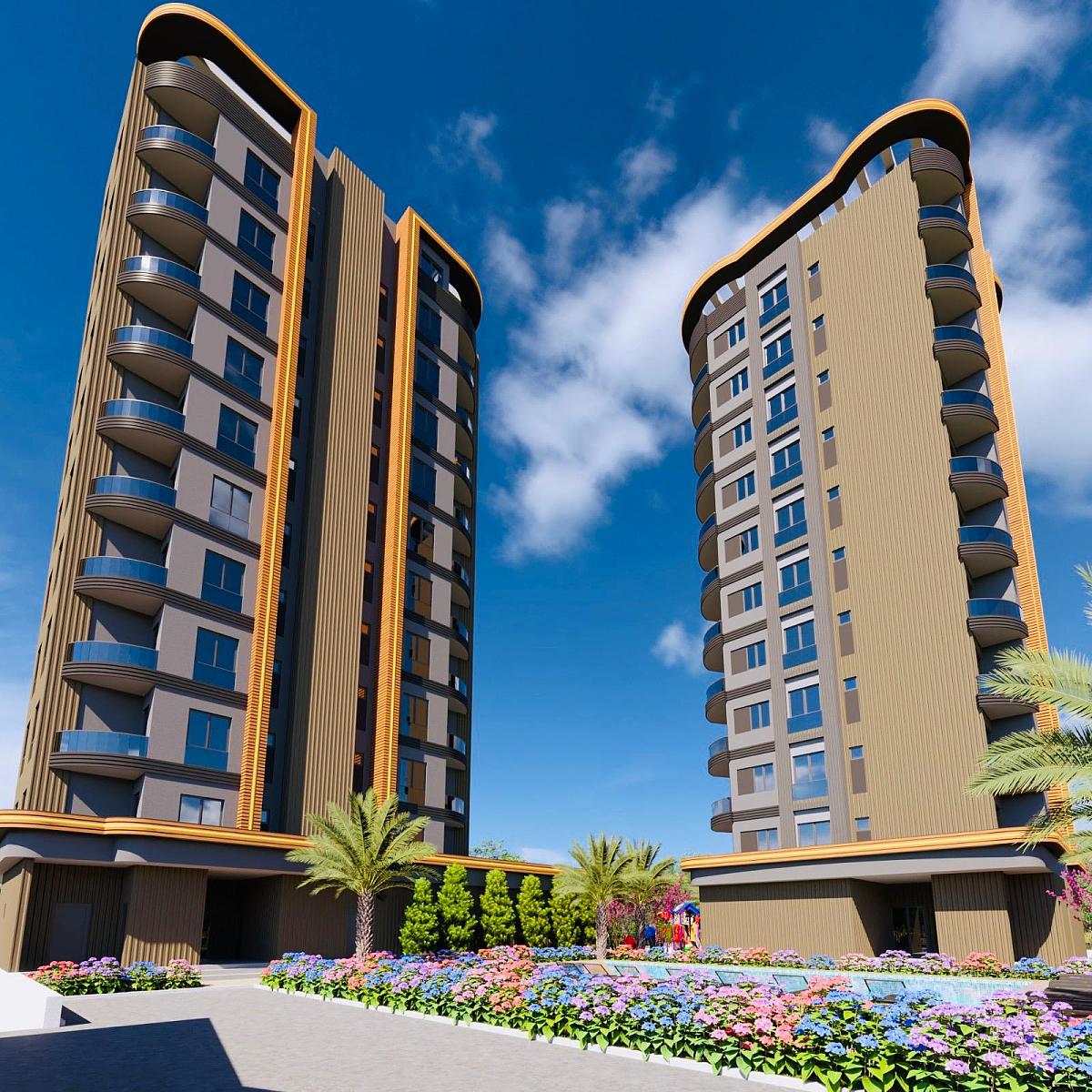 Apartments in Merkez, Erdemli (COV-00228) — photograph 2