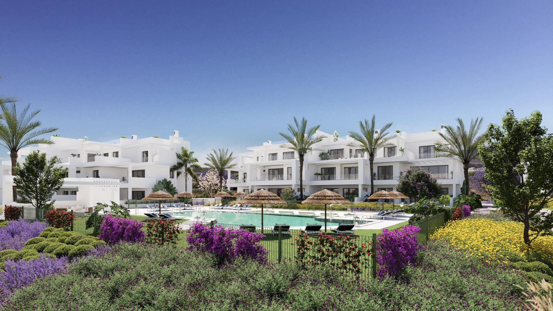 Apartments in La Gaspara, Estepona (AGP-00796) — photograph 1