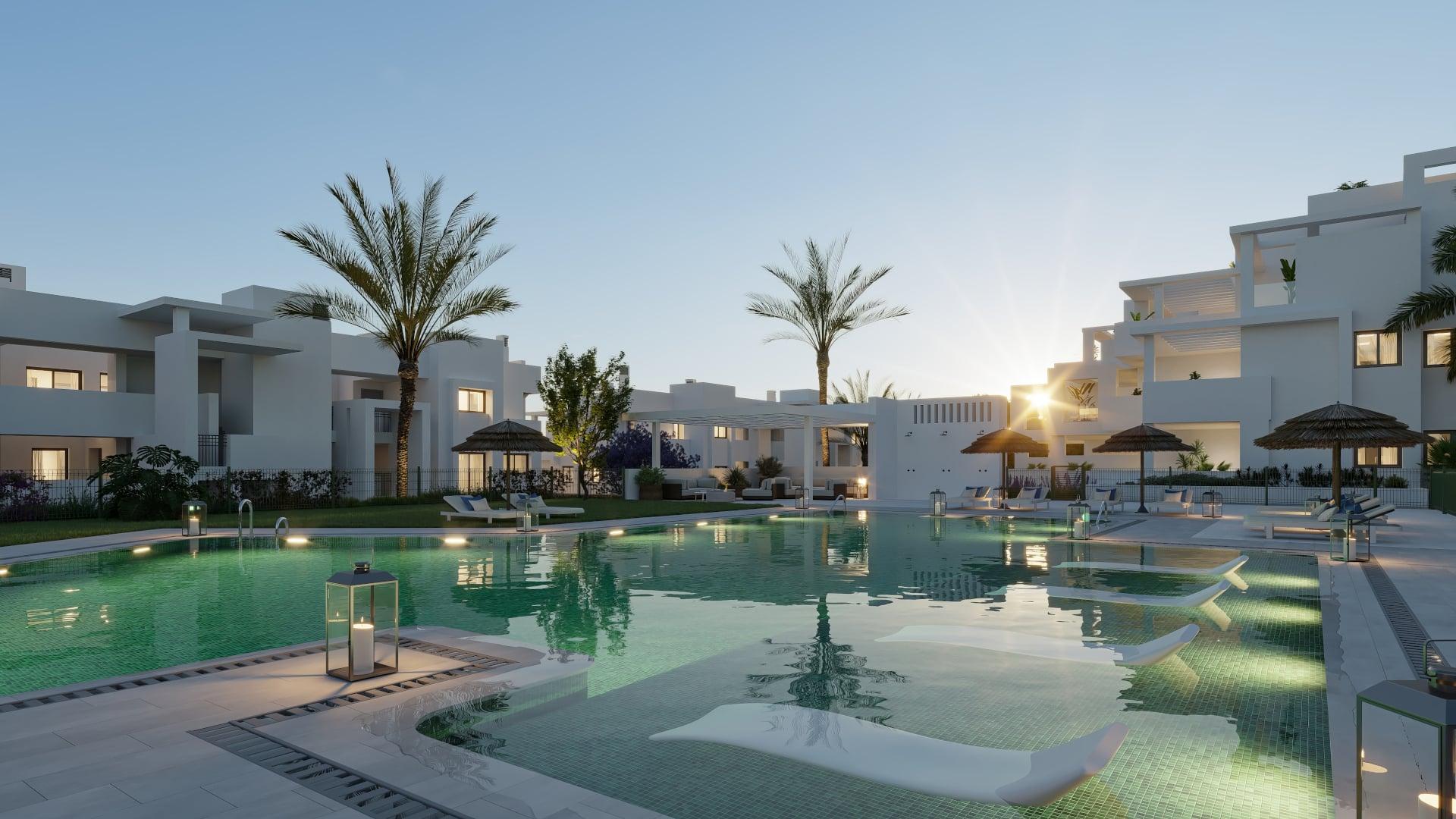 Apartments in La Gaspara, Estepona (AGP-00796) — photograph 2