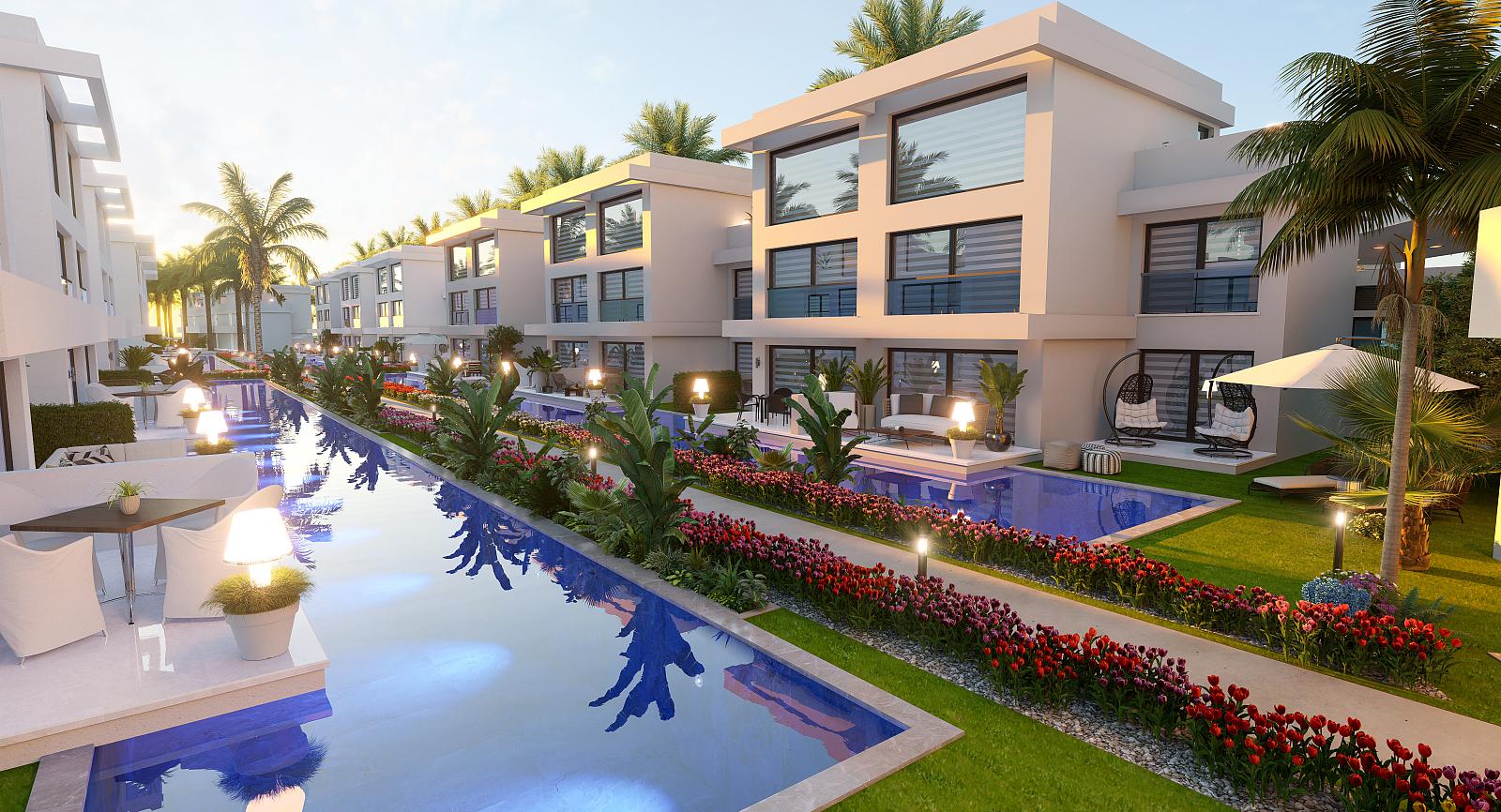Apartments in Yarköy, İskele (ECN-00459) — photograph 1