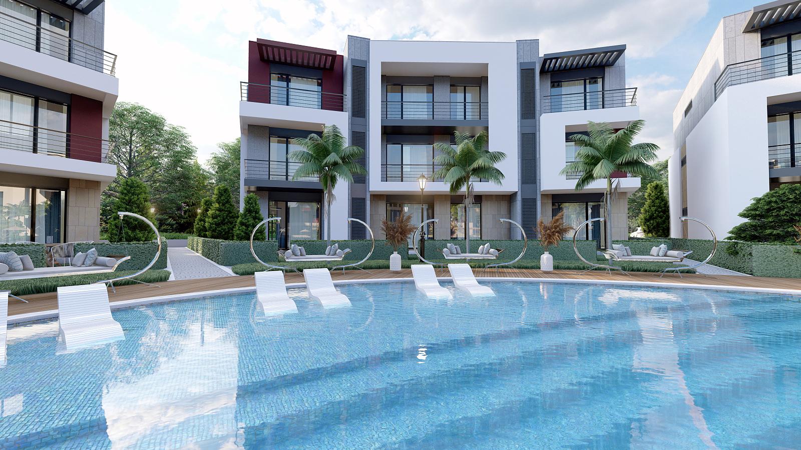 Apartments in Lapta, Girne (ECN-00518) — photograph 1