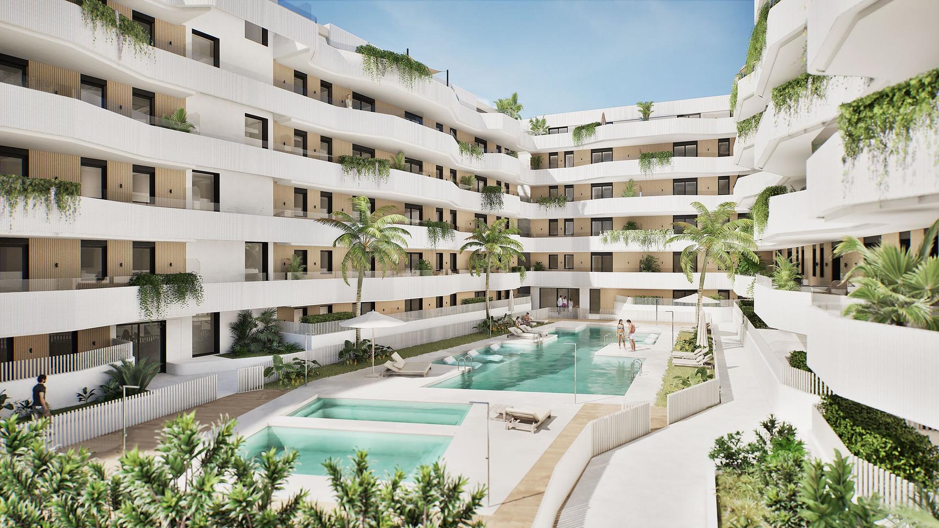 Apartments in Las Lagunas, Mijas (AGP-00958) — photograph 1