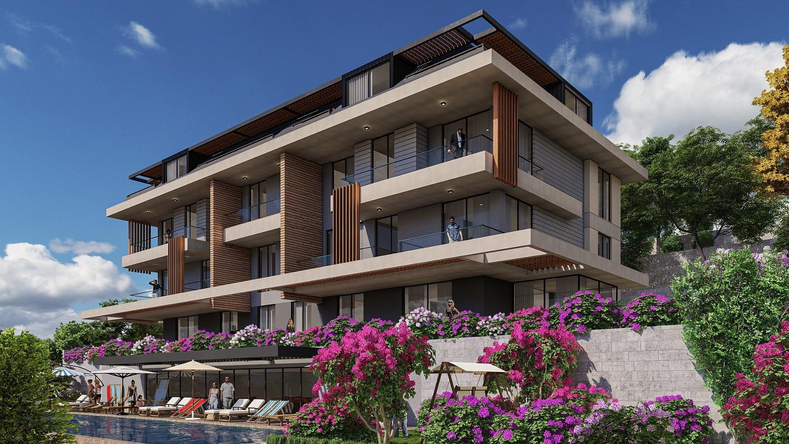 Apartments in Büyükhasbahçe, Alanya (AYT-04074) — photograph 2
