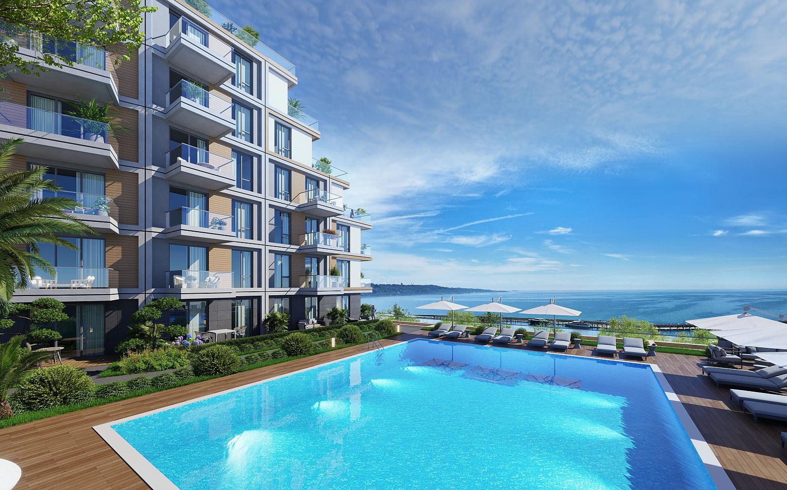 Apartments in Fatih, Büyükçekmece (IST-01603) — photograph 1