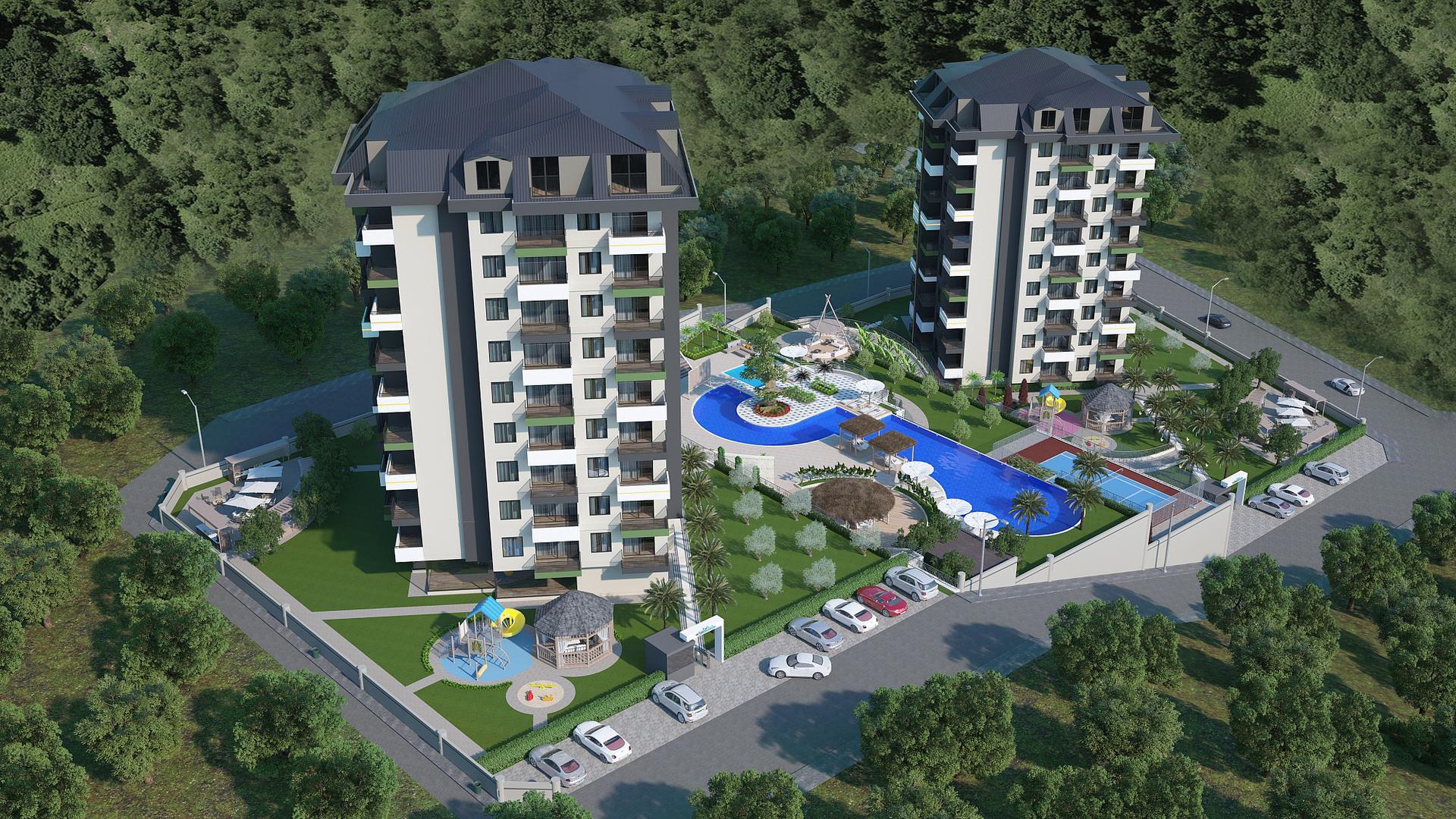 Apartments in Demirtaş, Alanya (AYT-04486) — photograph 1