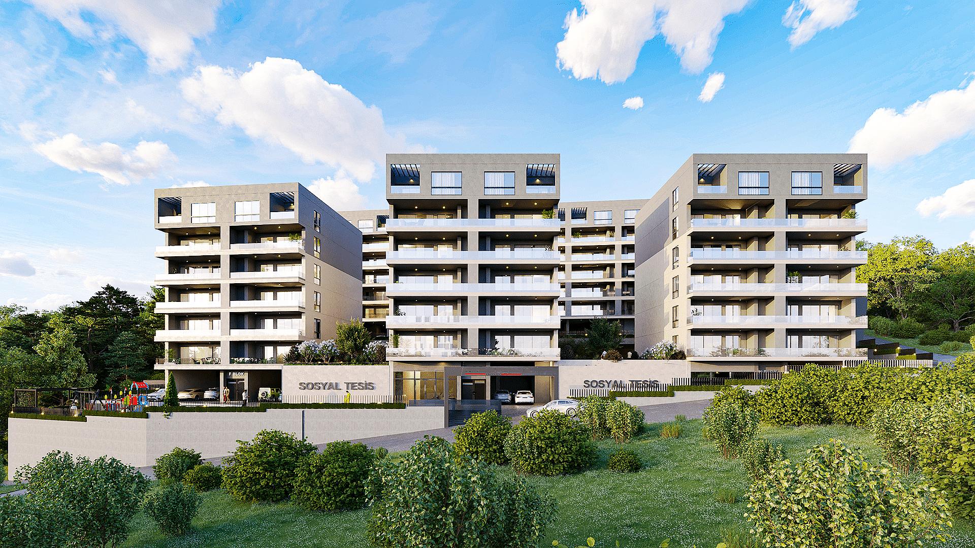 Apartments in Yeni, Mudanya (YEI-00330) — photograph 1