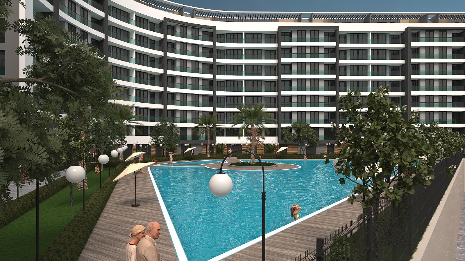 Apartments in Çankaya, Kepez (AYT-04662) — photograph 1