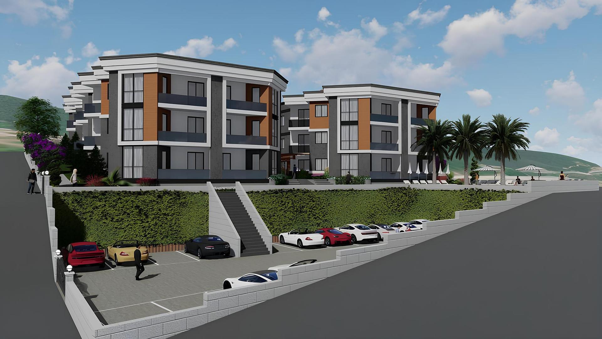 Apartments in Çamlık, Çınarcık (YVX-00155) — photograph 2