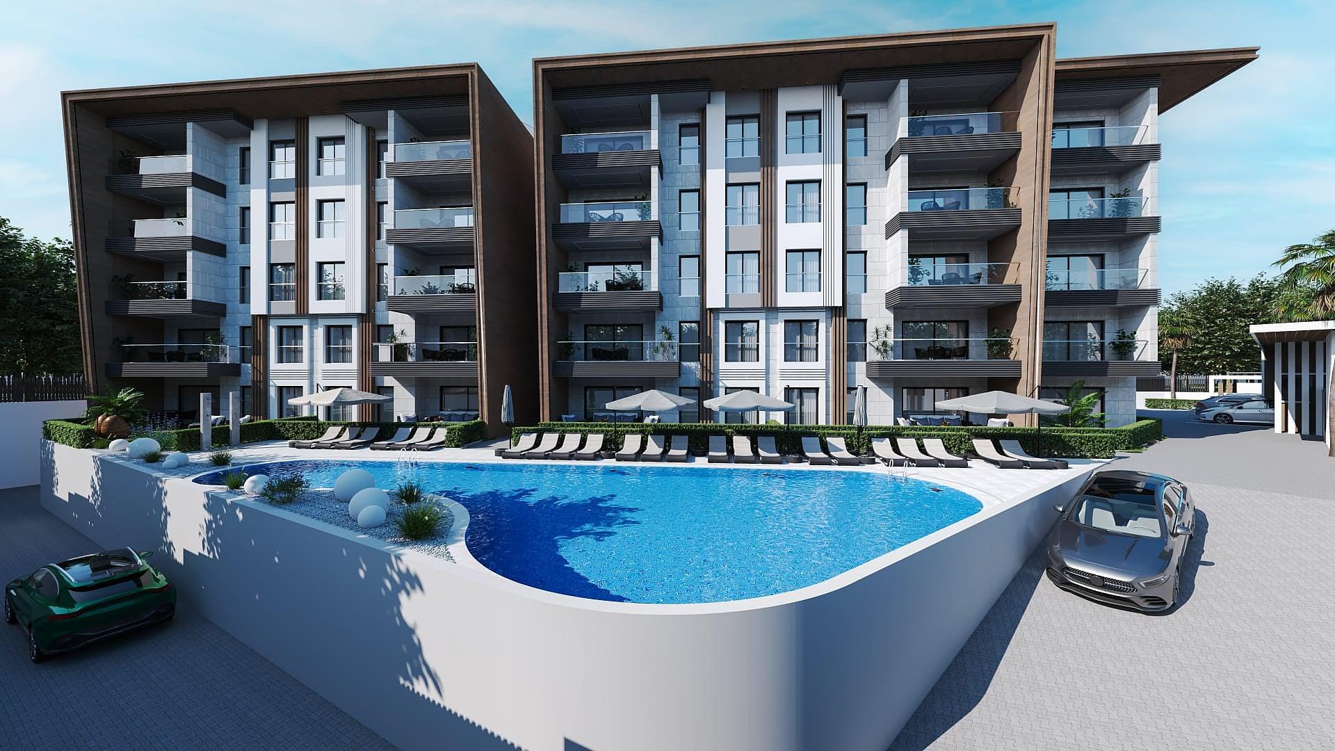 Apartments in İkiçeşmelik, Kuşadası (CII-00073) — photograph 1