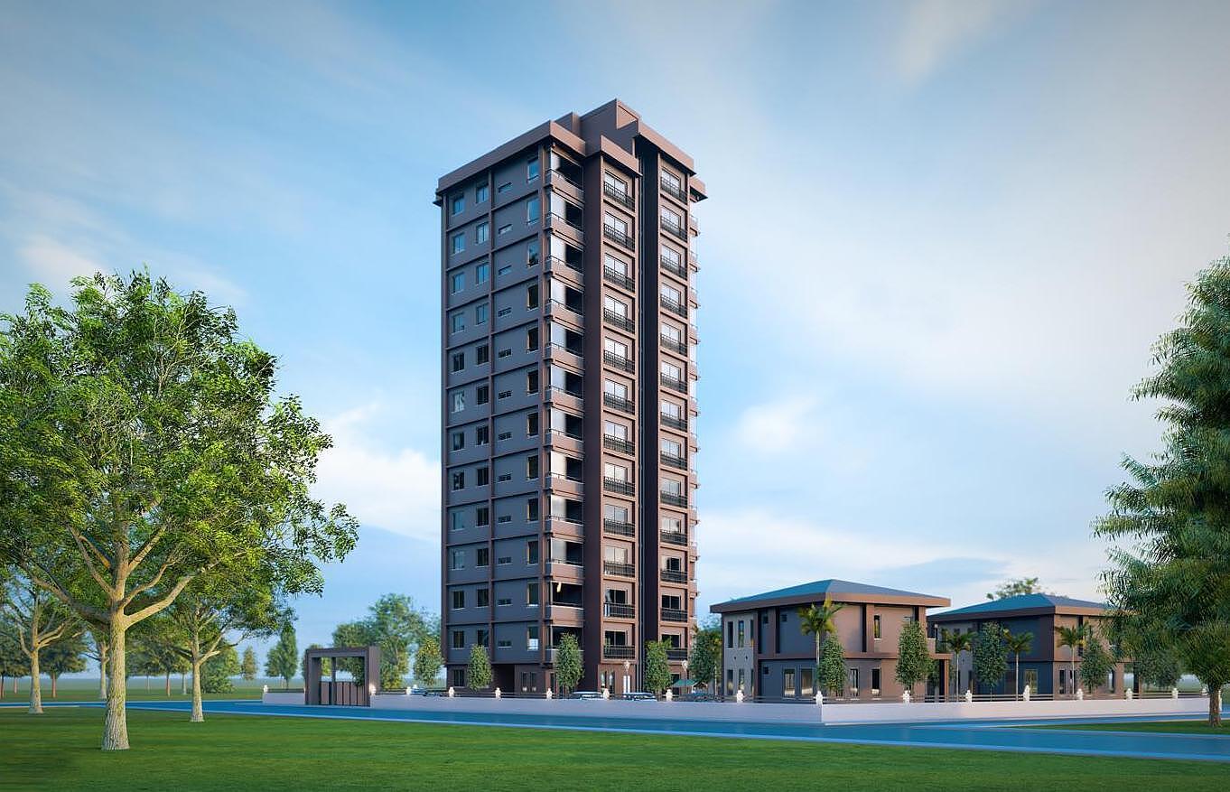 Apartments in Akkent, Yenişehir (COV-00263) — photograph 1
