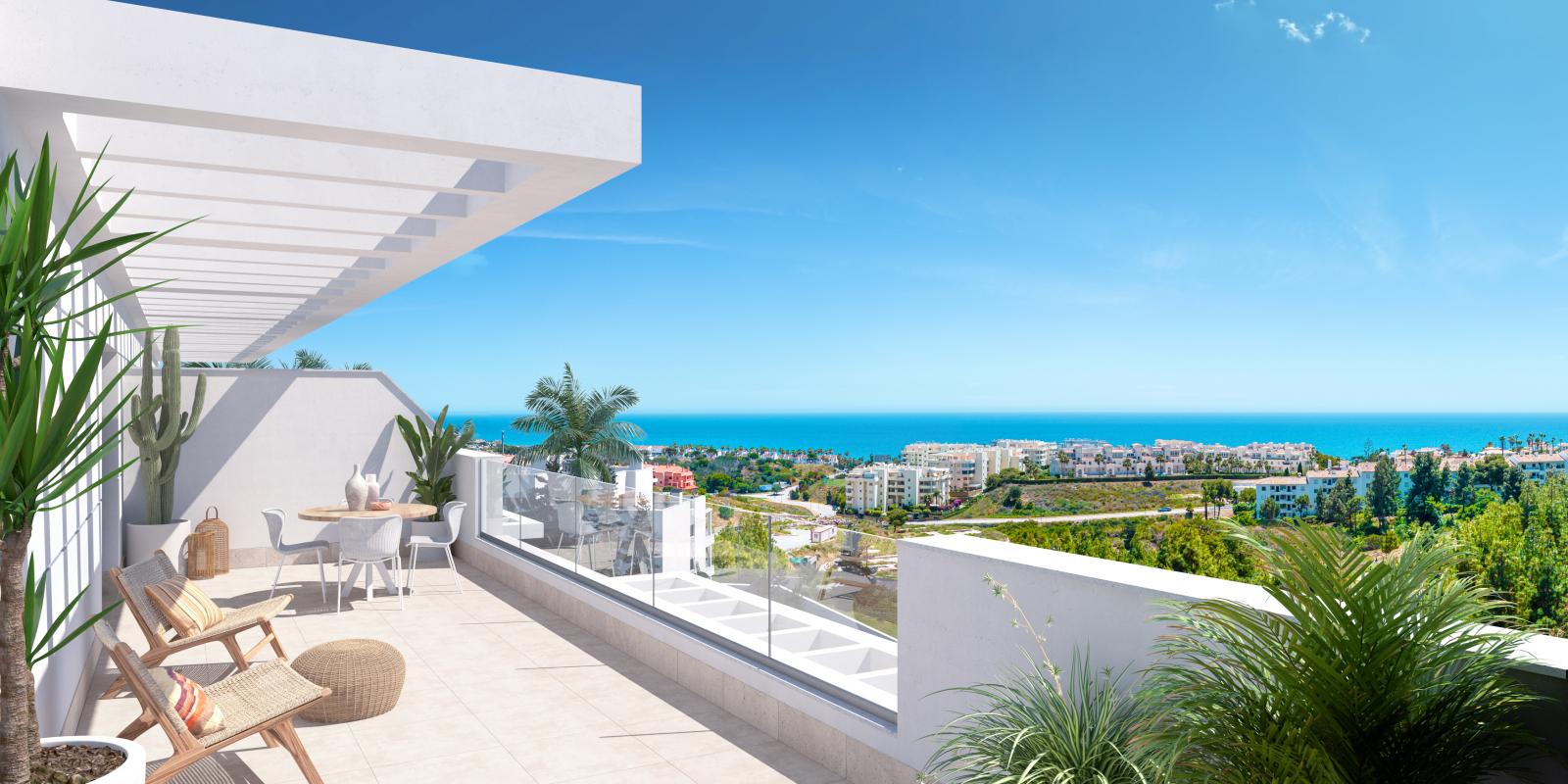 Apartments in El Faro, Mijas (AGP-00797) — photograph 2