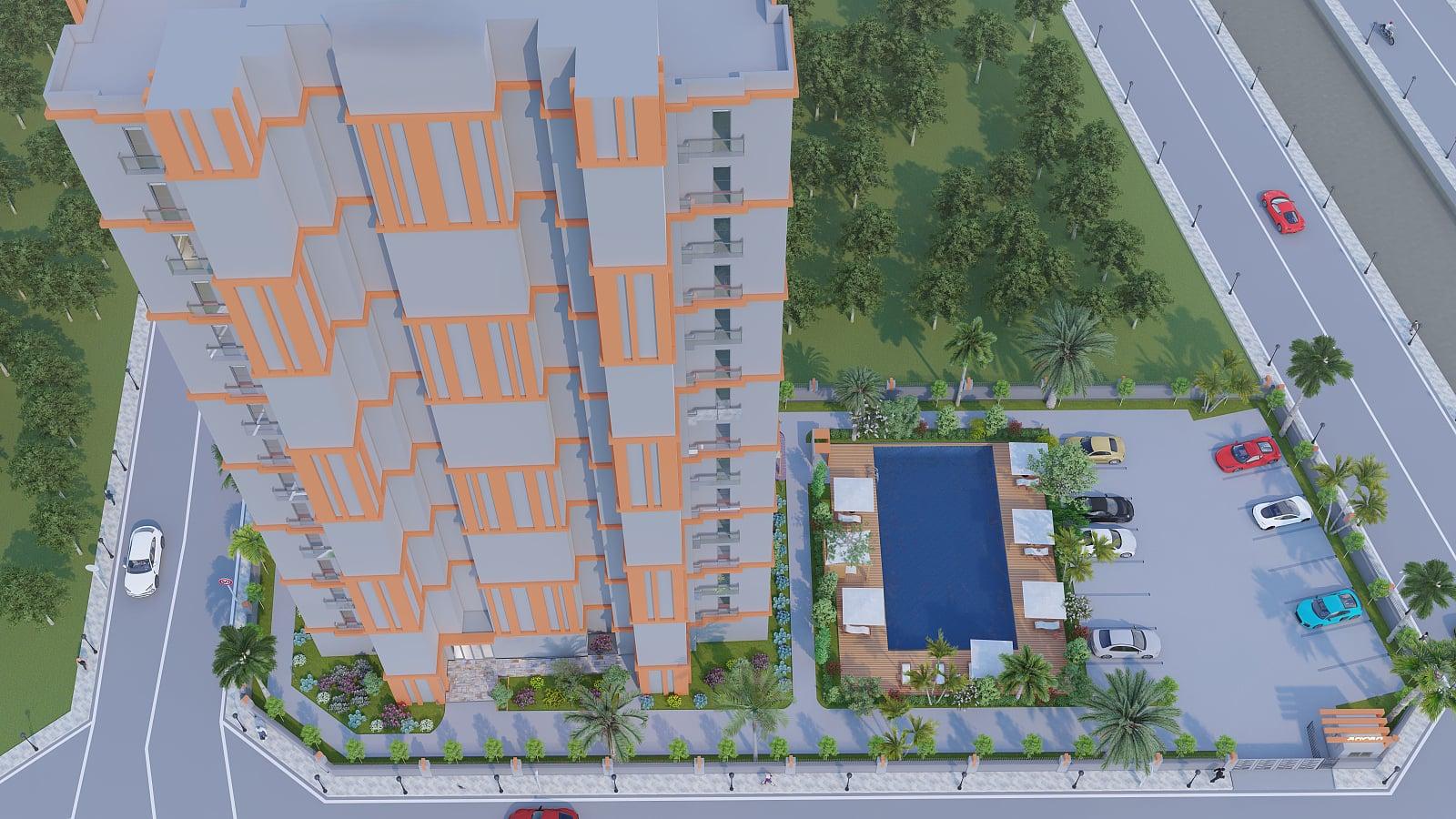 Apartments in Tepecik, Erdemli (COV-00190) — photograph 3