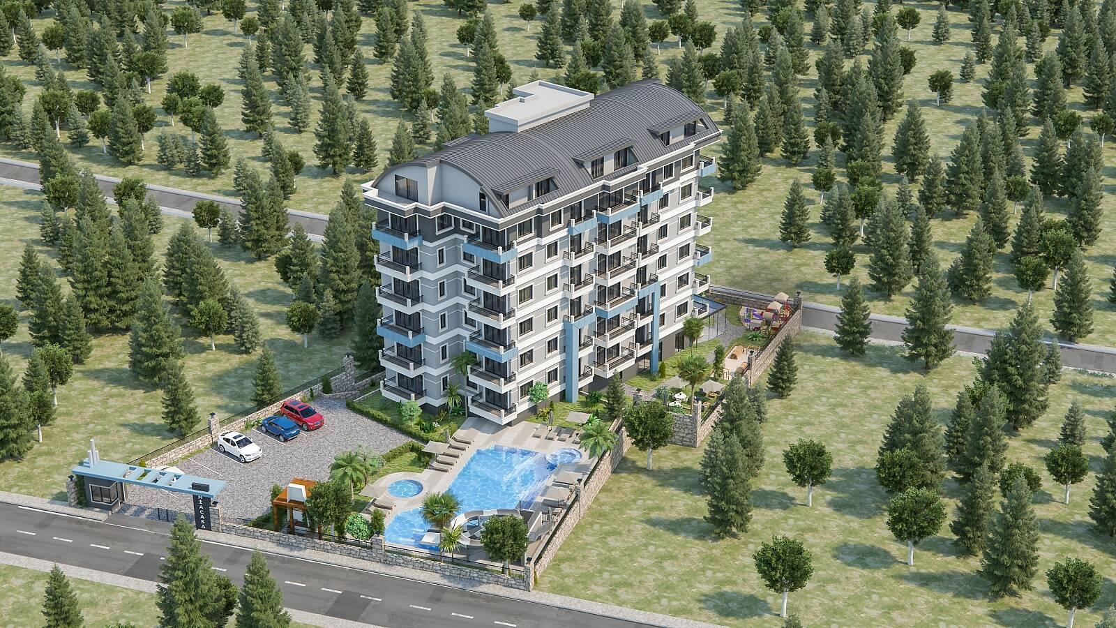 Apartments in İshaklı, Alanya (AYT-02865) — photograph 3