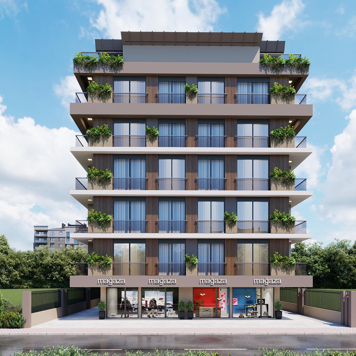 Apartments in Üçgen, Muratpaşa (AYT-05115) — photograph 2