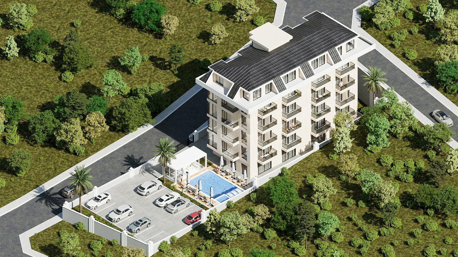 Apartments in Dinek, Alanya (AYT-04623) — photograph 4