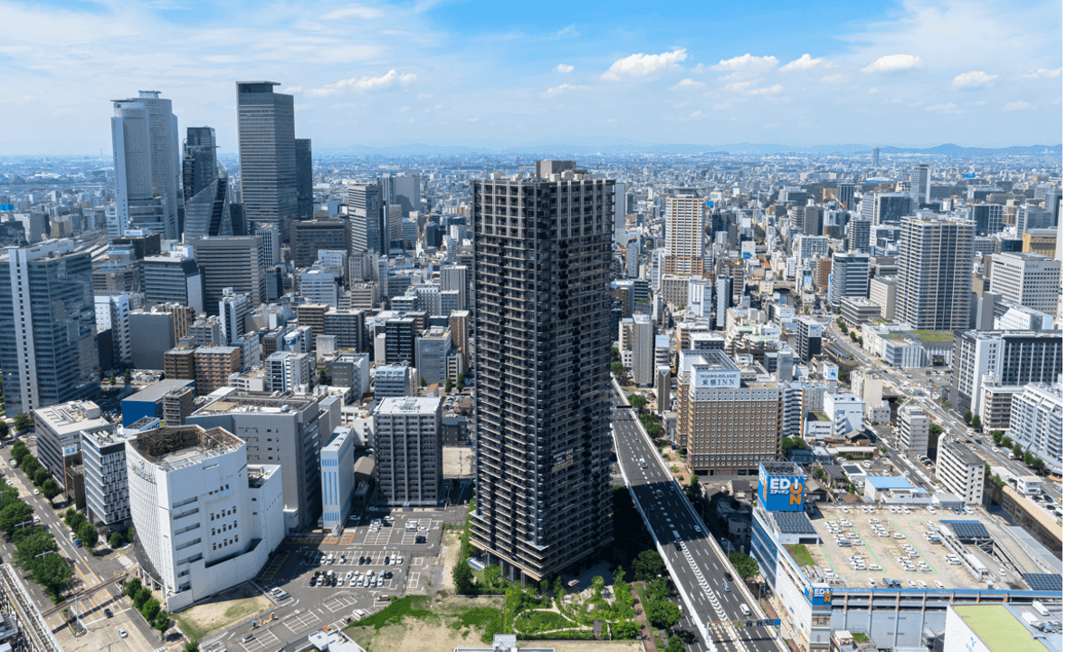Station-Front Tower Residences in Central Nagoya, Japan