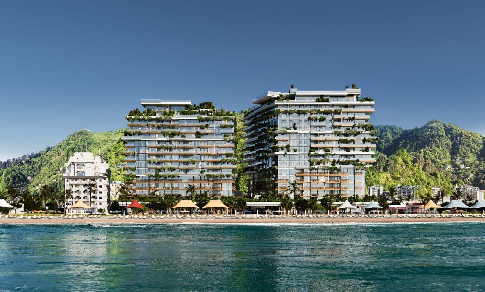 Beachfront Resort Residences in Gonio, Georgia