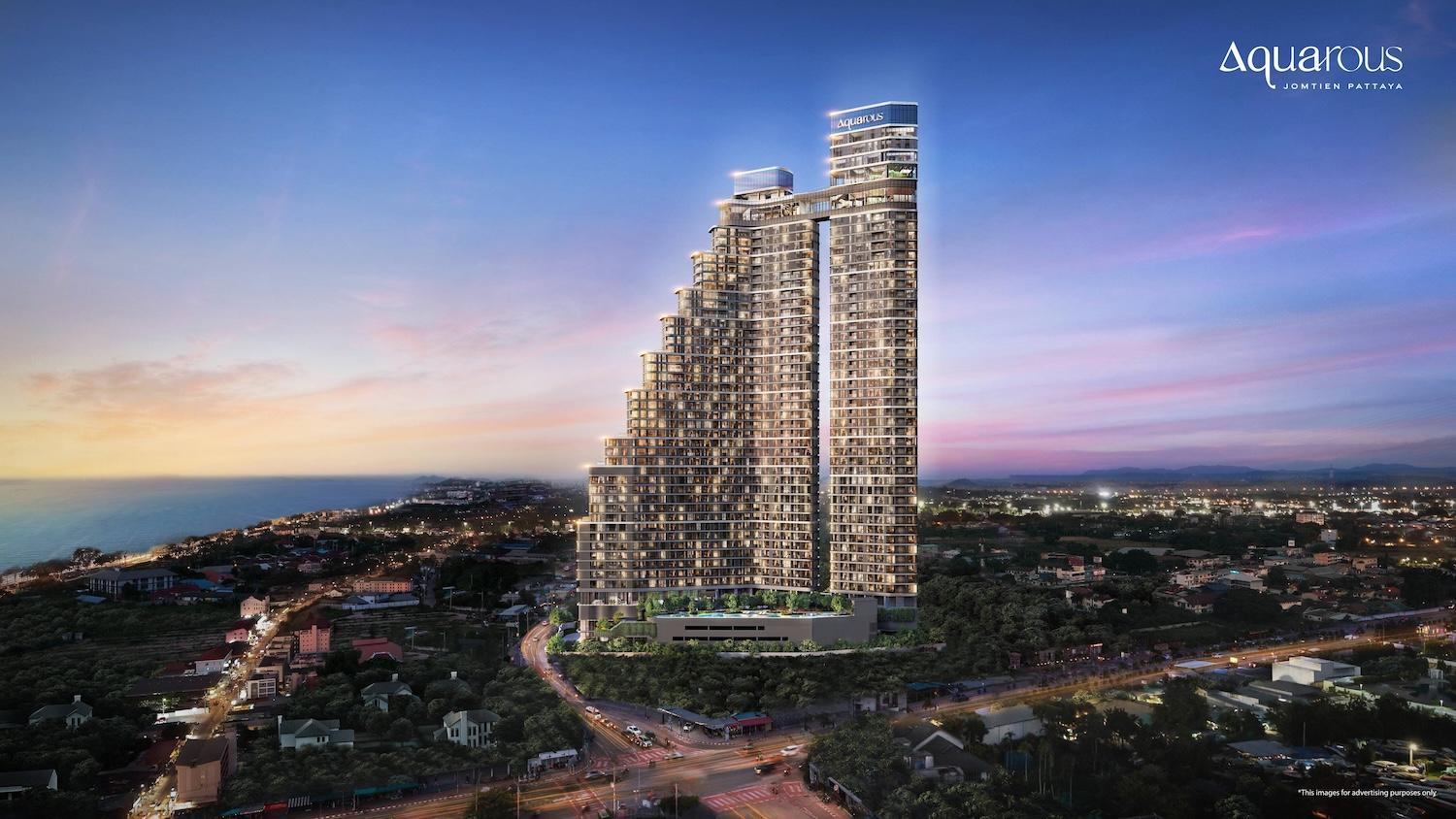 Seaside Resort Apartments in Pattaya, Thailand