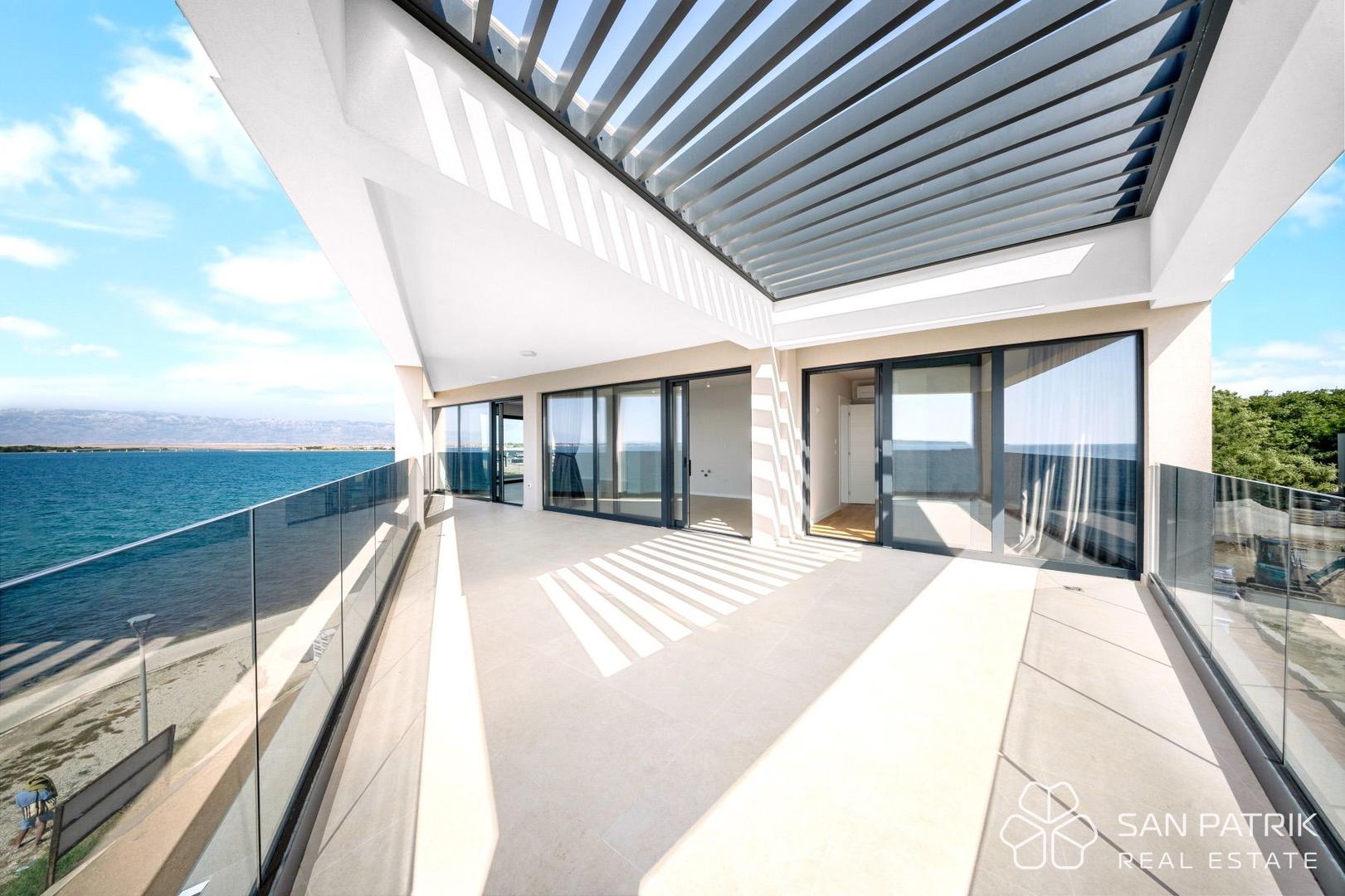 Waterfront Apartment in Privlaka, Croatia