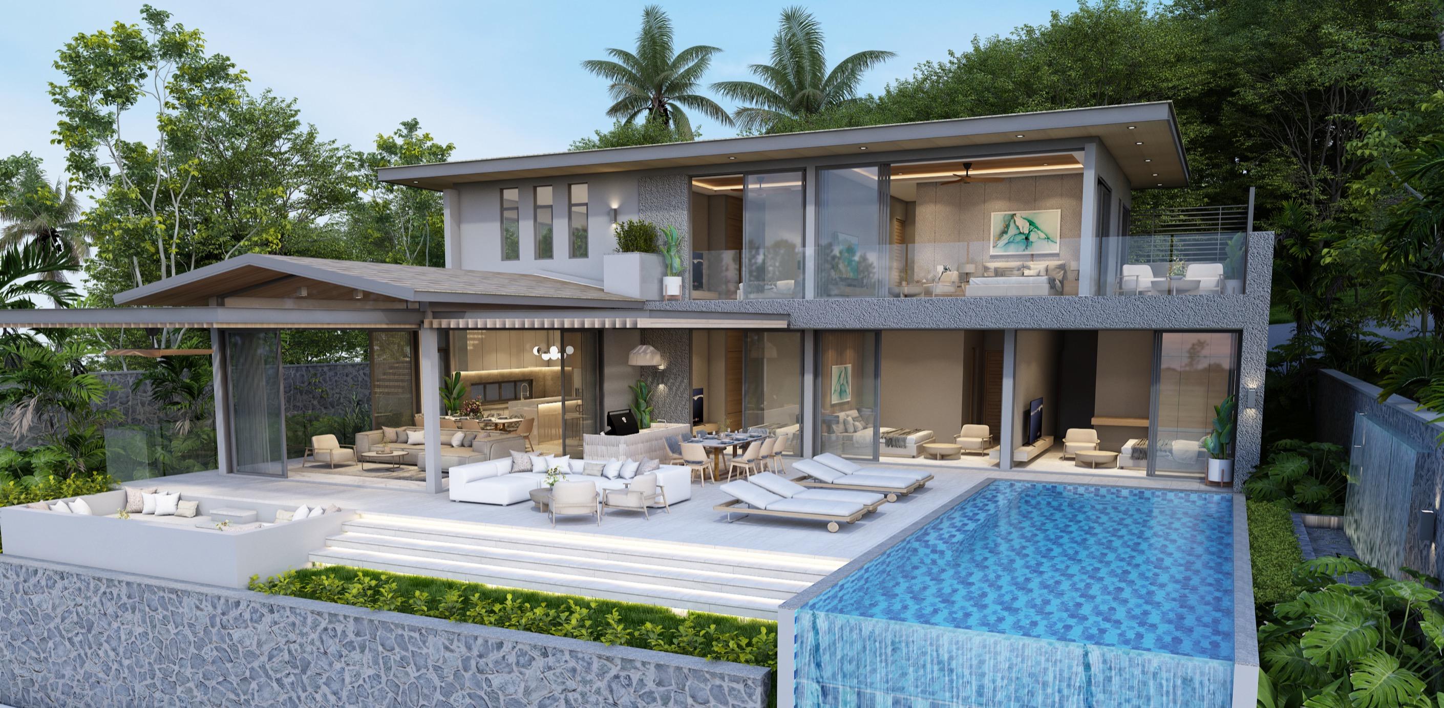 Seaview Pool Villas in Koh Samui, Thailand