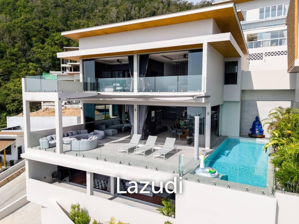 Hillside Seaview Villa in Koh Samui, Thailand