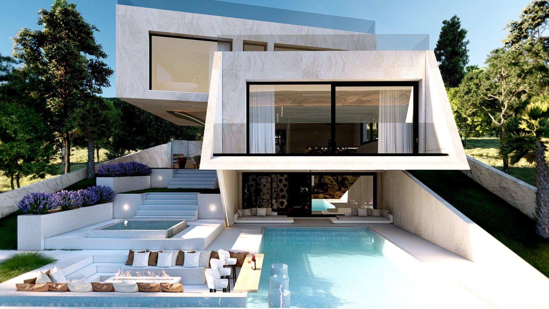 Mountain-View Villa in Starigrad, Croatia