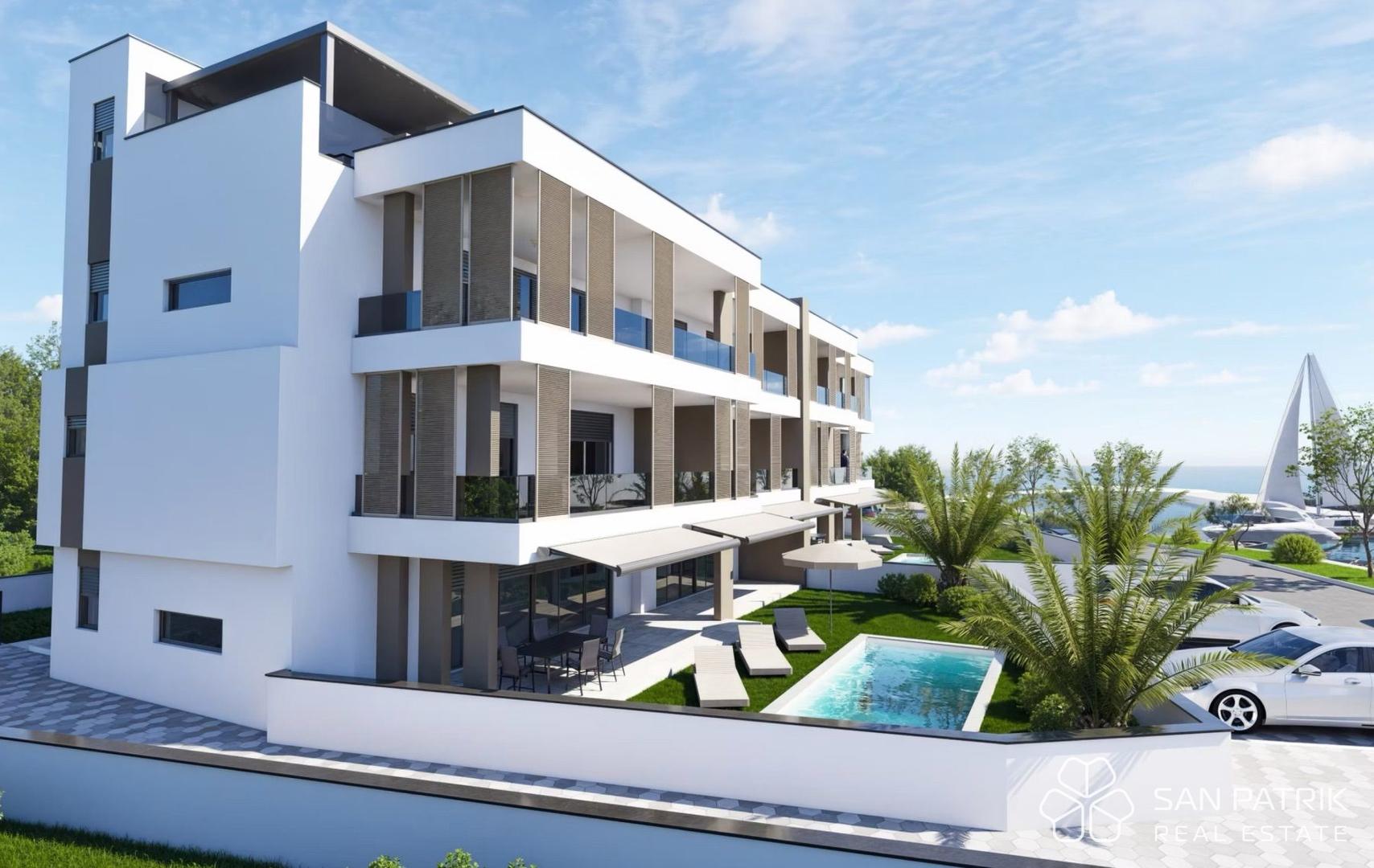 Waterfront Apartment in Zaton, Croatia