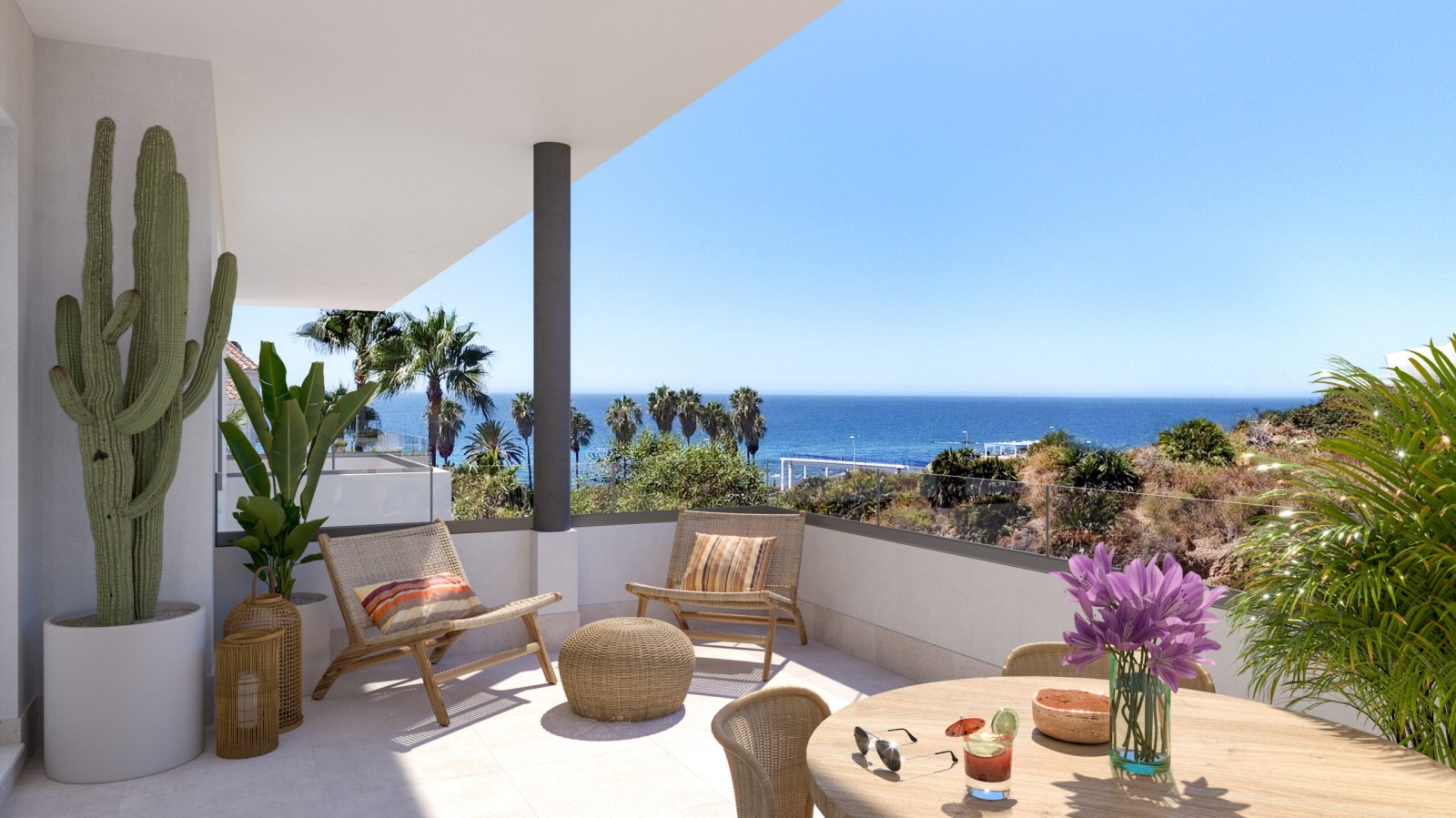 Brand New Sea View Apartments in Mijas Malaga
