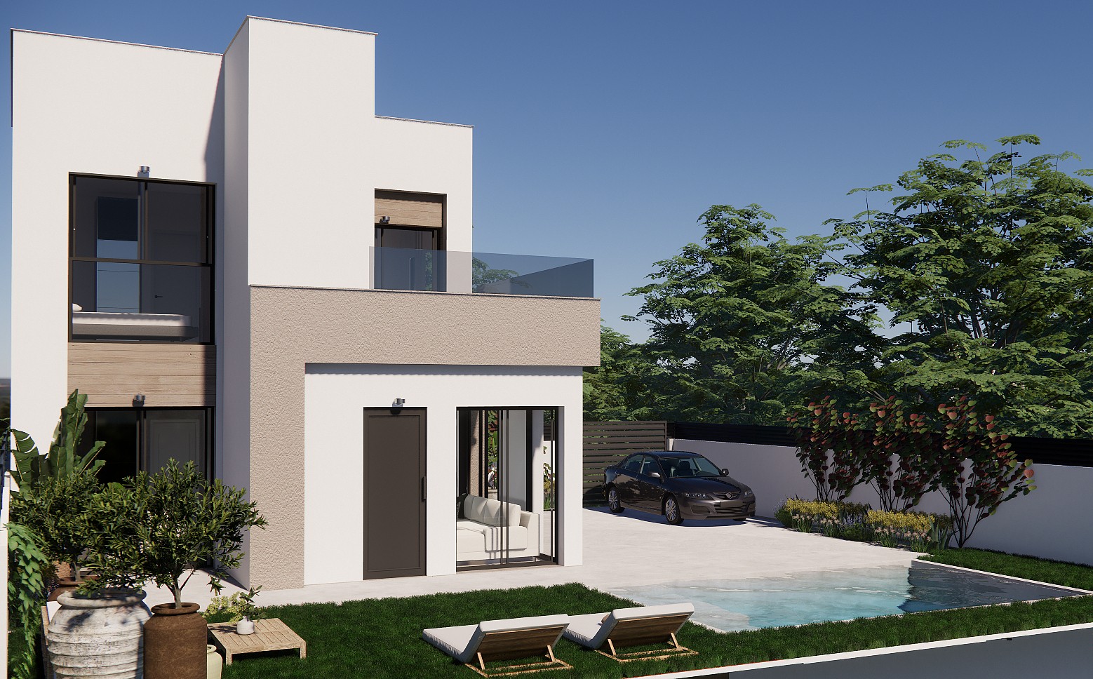 Apartments in Castillo de Montemar, Algorfa (ALC-01128)